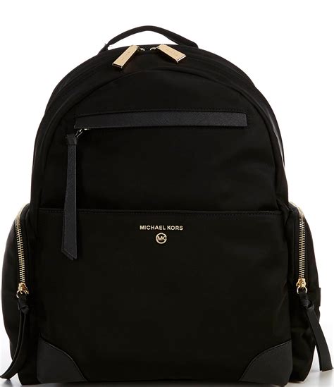 michael kors hamilton nylon backpack|michael kors large backpack women.